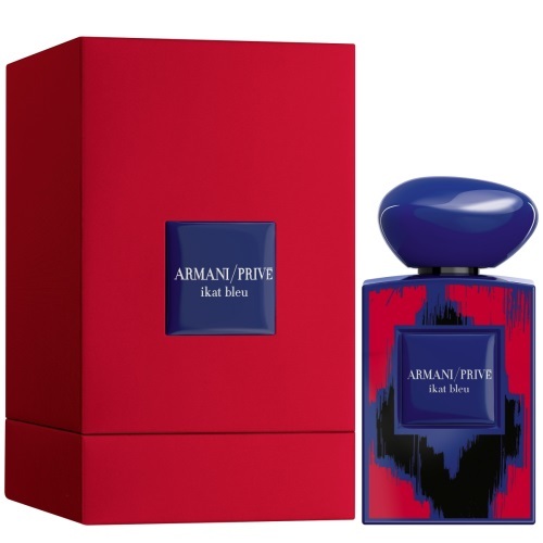Giorgio Armani Armani Prive Ikat Bleu